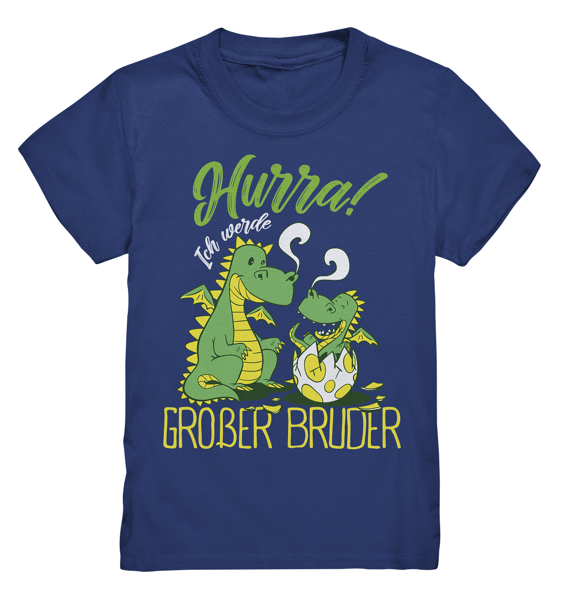 T-Shirt Motiv Hurra Großer Bruder - Kids Premium