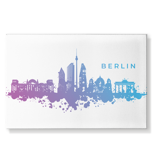 Berlin Skyline - Leinwand 75x50cm